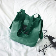 Load image into Gallery viewer, Canvas Messenger Crossbody Beach Bag