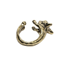 Load image into Gallery viewer, Gold Bulldog Ring

