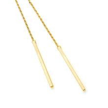 Load image into Gallery viewer, Bar Pendant Knot Chain Necklace
