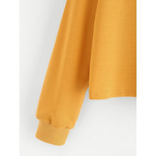 Load image into Gallery viewer, Love Gesture Print Crop Hoodie.
