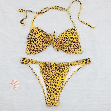 Load image into Gallery viewer, Enchanting Leopard Print Sexy Swimwear
