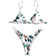 Load image into Gallery viewer, Leaf Print Micro Bikini
