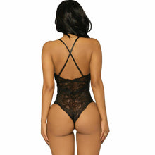 Load image into Gallery viewer, Lace Leotard Backless Bodysuit
