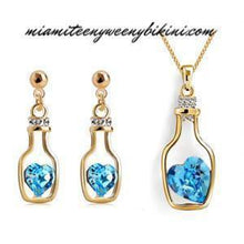 Load image into Gallery viewer, Love in a Bottle Jewelry Sets
