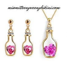 Load image into Gallery viewer, Love in a Bottle Jewelry Sets
