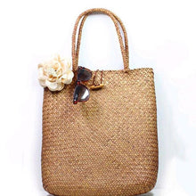 Load image into Gallery viewer, Fashion Designer Wicker Rattan Shoulder Bag
