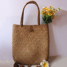 Load image into Gallery viewer, Fashion Designer Wicker Rattan Shoulder Bag
