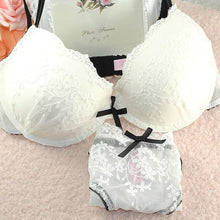 Load image into Gallery viewer, Romantic Lace Push Up Bra And Panty Set
