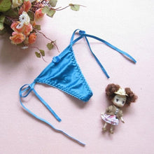 Load image into Gallery viewer, Micro G-String Satin Thong Panties
