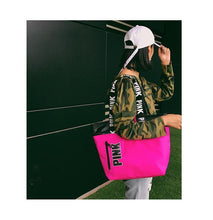 Load image into Gallery viewer, Oxford PINK Multifunctional Beach Bag
