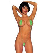 Load image into Gallery viewer, Sheer Monokini Micro G String Bikini
